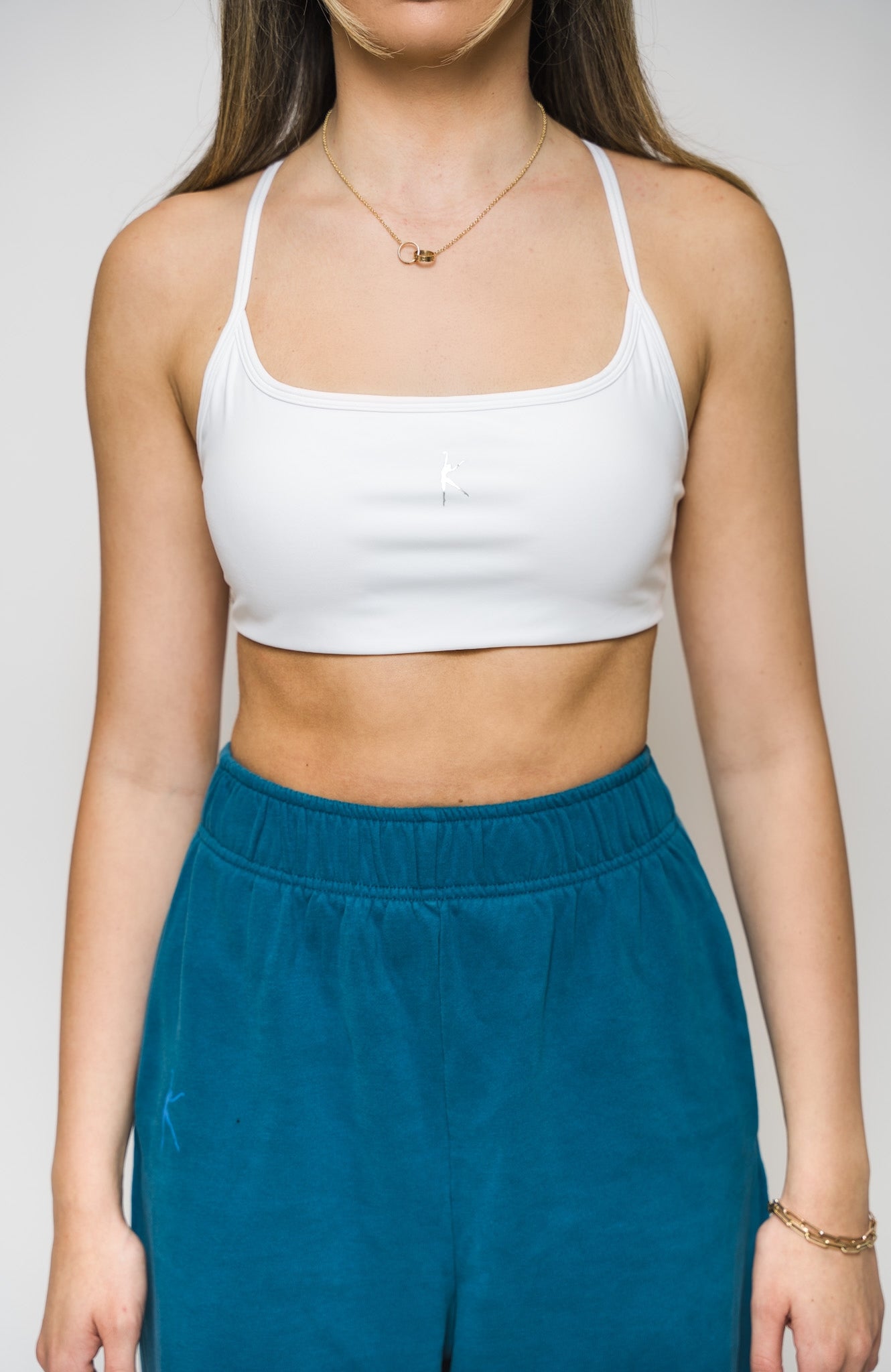 FIT FLEX SPORTS BRA - WHITEOUT