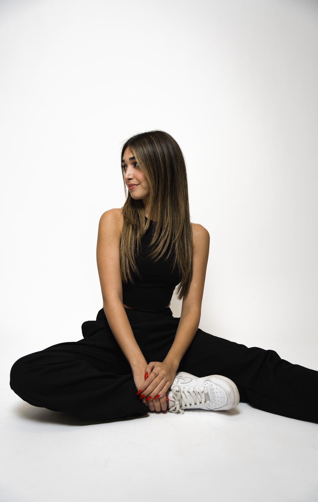 KORE WIDE LEG PANT - ONYX