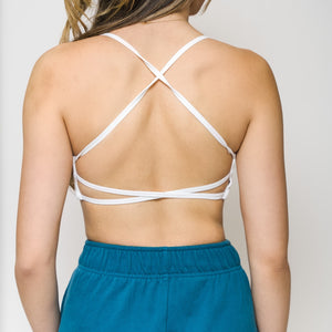 FIT FLEX SPORTS BRA - WHITEOUT