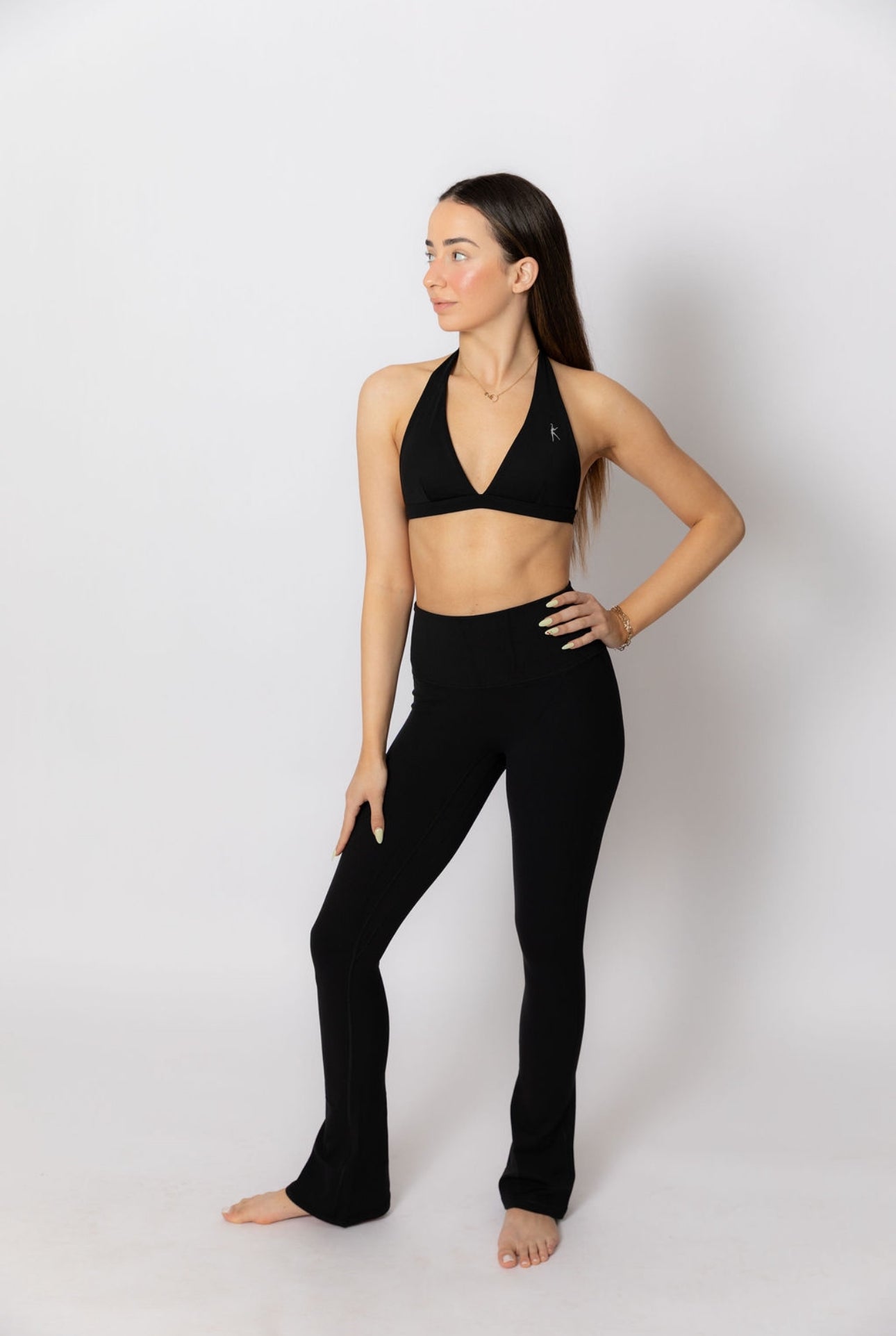FIT FLARE LEGGING - BLACKOUT