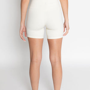 FIT BIKER SHORT - BONE
