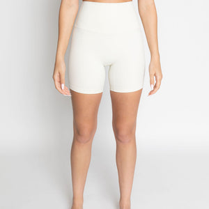 FIT BIKER SHORT - BONE