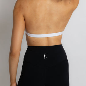FIT HALTER BRA - WHITEOUT