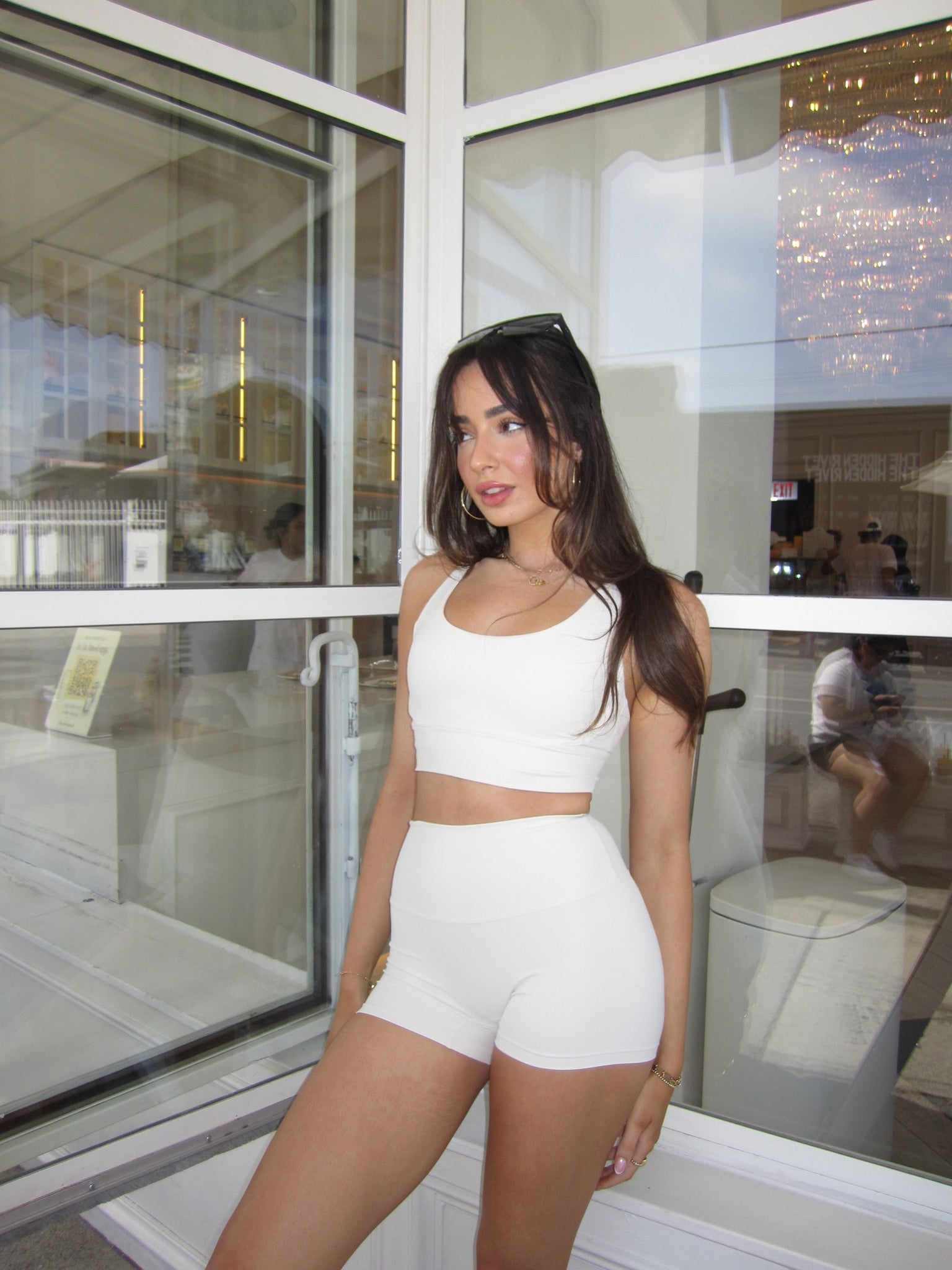 FIT MINI SHORT - BONE