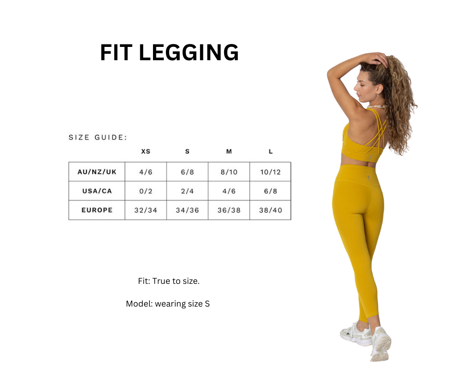 FIT LEGGING - MOCHA – Kara By Karina