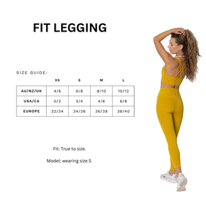 FIT LEGGING - CLAY