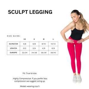 SCULPT LEGGING - FUCHSIA