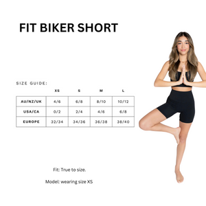 FIT BIKER SHORT - BLACKOUT