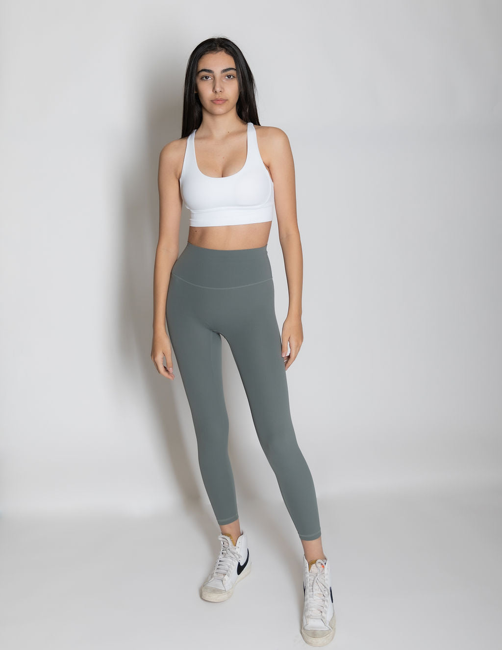 FIT LEGGING - ASH GREEN