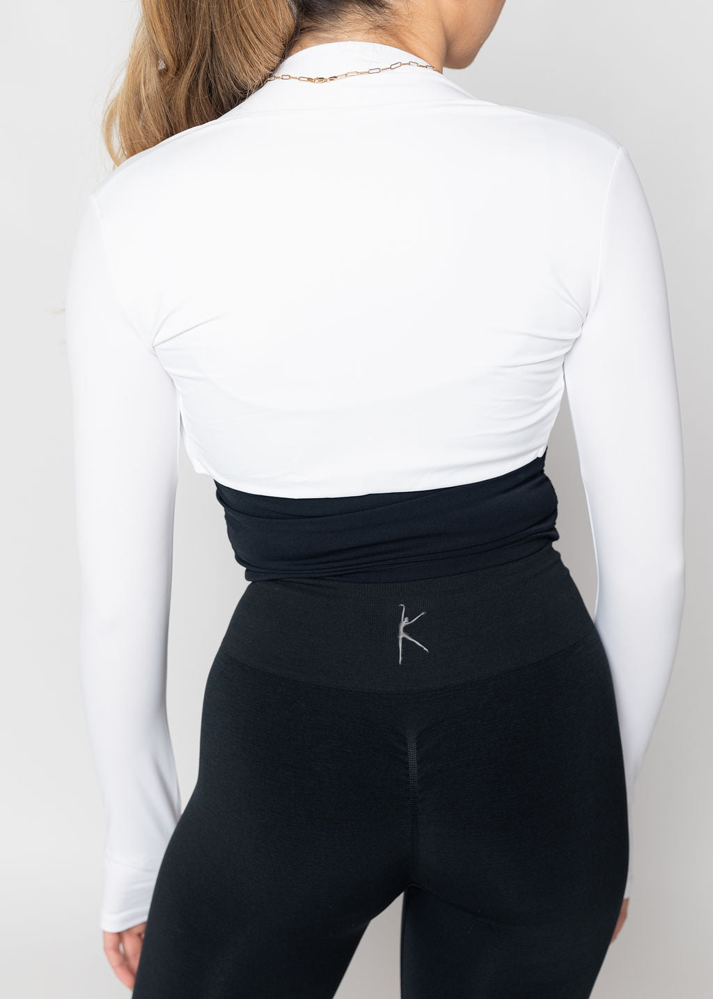FIT MOVEMENT SHRUG JACKET - WHITE